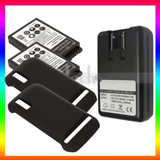 Extended Battery + Battery Cover + Dock Charger For Motorola Photon 4G 