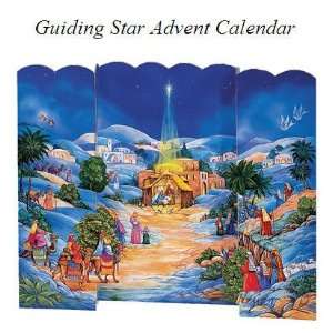 Advent Calendar   Guiding Star Free Standing  Sports 