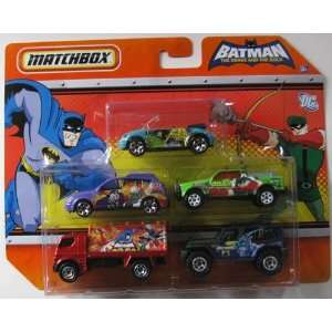  Batman Brave and the Bold 5 pack Vehicles Toys & Games