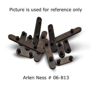 Replacement Arlen Ness/Battistini Passenger Floorboard Rubber Kit (18 
