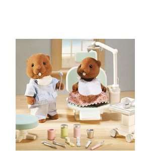    Calico Critters, Becky Beaver Visits The Dentist Toys & Games