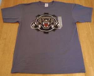 NEW! GEARS OF WAR 3 Cole Train Hot Topic T Shirt Blue Large Thrashball 