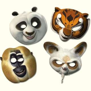 Kung Fu Panda 2 Birthday Masks Party Supplies Favors Decorations 