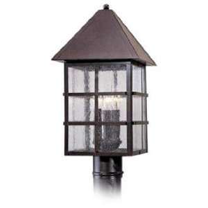  Townsend Collection Solid Brass Outdoor Post Mounted Light 