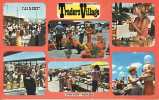 1973+ TRADERS VILLAGE Grand Prairie Texas TX Postcard  