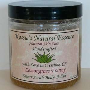  Lemongrass Frenzy ~ Sugar Scrub Body Polish Beauty