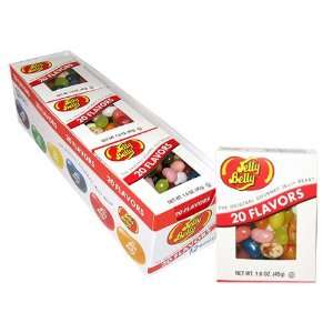 Jelly Belly 20 Assorted Flavor Box (Pack of 48):  Grocery 
