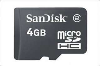 Sandisk 4GB MicroSD SDHC SD TF Memory Card + Screen Protector For LG 