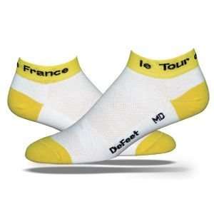  Defeet le Tour de France Lo Cuff Speede Socks: Sports 