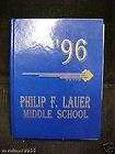 1996 PHILIP LAUER MIDDLE SCHOOL YEARBOOK Easton, PA