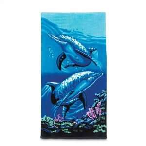  Beach Towel Dolphins