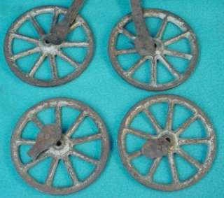 Antique Toy Wheels for Locomotive, or??? Cast Iron  