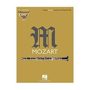  Hal Leonard Mozart: Clarinet Concerto In A Major, Kv 622 