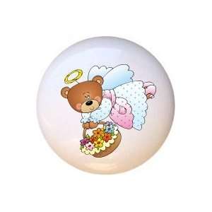  Beary Best Angel Bear Drawer Pull Knob