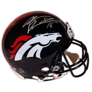   Denver Broncos Jake Plummer Autographed Helmet: Sports & Outdoors