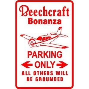  BEECHCRAFT PARKING ONLY pilot street sign: Home & Kitchen