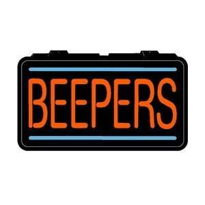  Beepers Backlit Lighted Imitation Neon Sign