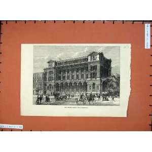    1872 New Science Schools South Kensington Fine Art