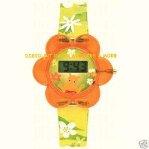 Backyardigans Orange Flower Face Digital LCD Watch  