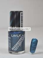 07 Layla Magneffect Magnetic Effect Nail Polish Lacquer Metallic Sky 