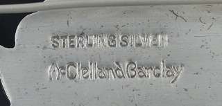 MCCLELLAND BARCLAY ARTS & CRAFTS STERLING LAMB PIN  