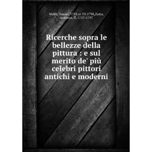  Ricerche sopra le bellezze della pittura  e sul merito de 