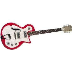  Dipinto Belvedere Deluxe Electric Guitar Red Sparkle 