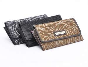   Zebra print Wallet Clutch Purse Organizer Card Coin bag Case  