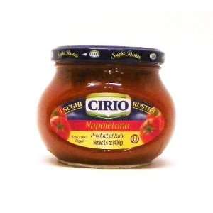 Cirio Napoletana Tomato Sauce 14 oz:  Grocery & Gourmet 