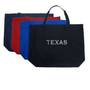   Texas Cities Tote Bag   Created Using the Most Popular Cities in Texas