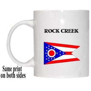  US State Flag   ROCK CREEK, Ohio (OH) Mug 