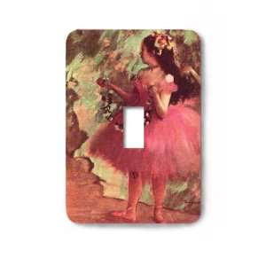   Edgar Degas Dancer in a Rose Dress Decorative Steel Switchplate Cover
