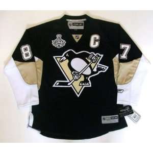   Crosby Pittsburgh Penguins Cup Jersey Real Rbk: Sports & Outdoors