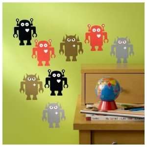  Kids Wall Decals Giant Robot Stick On, Giant Robot Re 