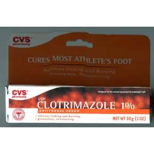  Clotrimazole 1% Antifungal Cream   1 oz: Health & Personal 