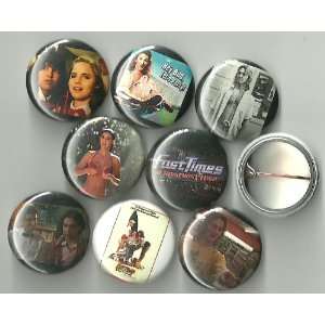  Fast Times At Ridgemont High Lot of 8 1 Pinback Buttons 