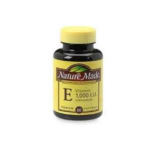  Vitamin E 1000 I.U. Supplements For A Healthy Heart, By 