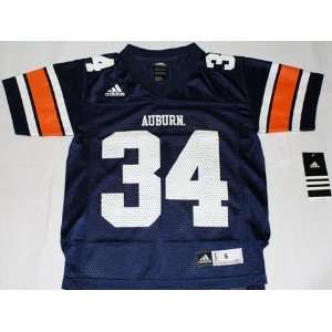  Auburn Tigers Adidas # 34 Youth Football Jersey: Sports 