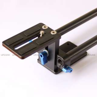 15mm Rod Rail System Baseplate Support Mount fr Follow Focus Rig Magic 