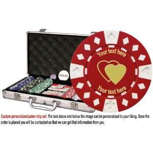  Custom Poker chip Set Wedding (#1) image & your custom 