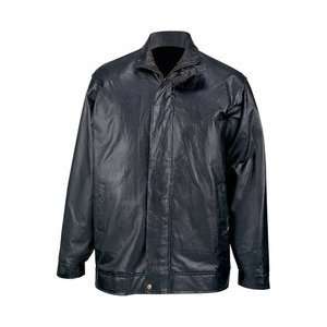   Leather Jacket Straight Waist Inside Pocket GFJPB Large: Home