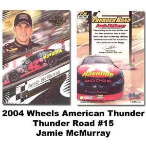  Wheels Thunder Road 04 Jaime McMurray Premier Card Sports 