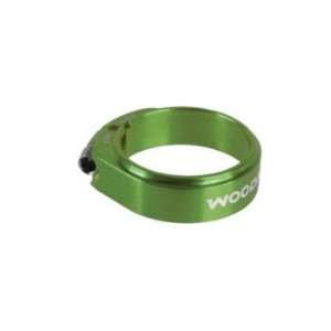  Woodman Deathgrip SLTi Seat Clamp Green 31.8mm Sports 