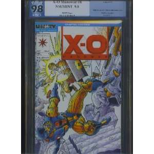  XO Manowar #8 PGX Graded 9.8 Valiant Comic Book