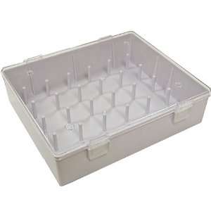   Poly X40 30 Spool Clear/White Stackable Thread Box