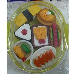  Big Japanese Dinner Eraser Set 2 Toys & Games