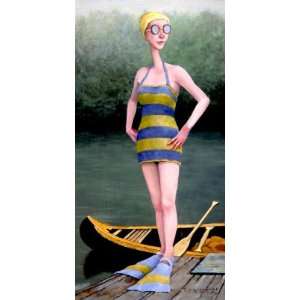  Fred Calleri 18W by 36H  Big Dipper CANVAS Edge #2 1 