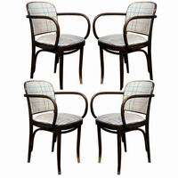 Set 6 Vintage Thonet Bentwood Dining Side & Arm Chairs  