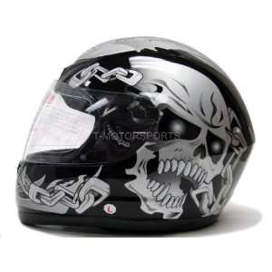   Full Face Motorcycle Street Sport Bike Helmet DOT (Small): Automotive