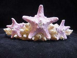 Starfish+Sea Shell Beach Wedding Mermaid Ariel Tiara  